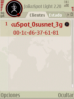 Trasforma il tuo cellulare 3G in un hotspot wi-fi con JoikuSpot screenshot0001 Convierte tu móvil 3G en un punto de acceso wifi con JoikuSpot router movile joikuspot hsdpa 3g