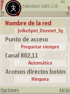 Trasforma il tuo cellulare 3G in un hotspot wi-fi con JoikuSpot screenshot0003 Convierte tu móvil 3G en un punto de acceso wifi con JoikuSpot router movile joikuspot hsdpa 3g